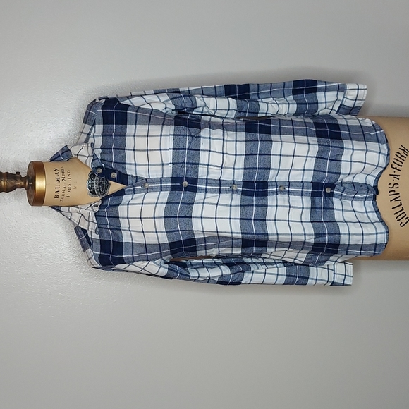 AMERICAN EAGLE | PLAID FLANNEL SHIRT | SIZE SMALL - Picture 1 of 6